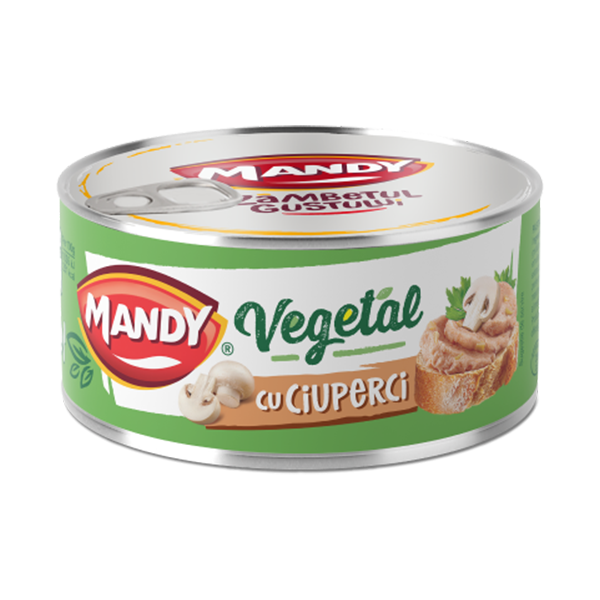 Mandy Vegetal cu Ciuperci