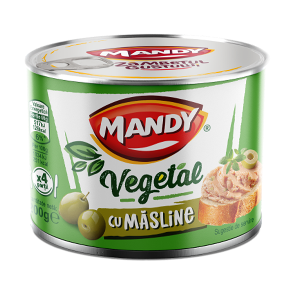 Mandy Vegetal cu Măsline