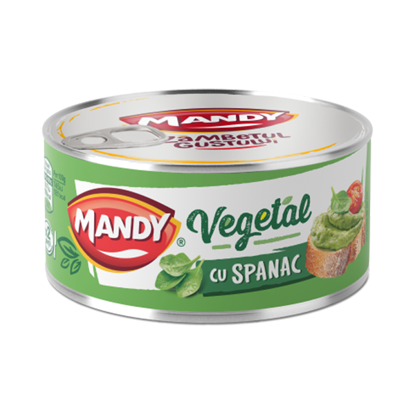 Mandy Vegetal cu Spanac