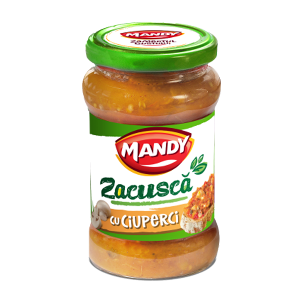 Mandy Zacuscă cu Ciuperci